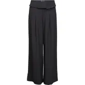 Object Pantalon à pince 'OBJCamly' gris foncé