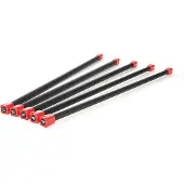 Gymstick Barre d'aérobic 10 kg, noire 10 kg, noire 10 kg