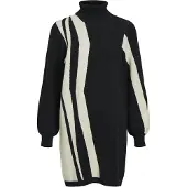 Object Robes en maille 'RAY' ivoire / noir