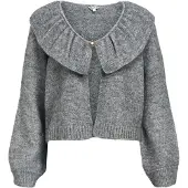 Object Cardigan 'OBJDENISI' gris foncé