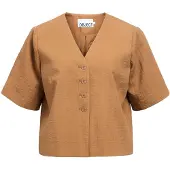 Object - Col En V - Bouton Blouse