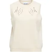 Object Maille Ajourée Gilet Sans Manches