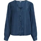 Object - Col En V - Bouton Blouse