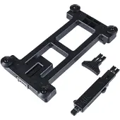 Basil MIK Plaque d'adaptation 2.0 Accessoires pour porte-vélos verrouillables Noir