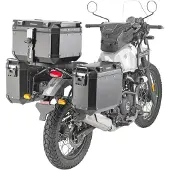 Kappa Moto Kl9050 Side Cases Fitting Argenté