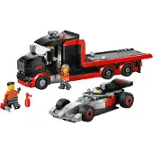 LEGO City 60493 Camion de F1 avec voiture de course de F1 Audi