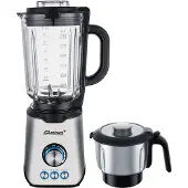 Steba MX 4 PLUS - Mixeur sur socle - 1.75 litre - 1.2 kW - inox/noir