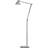 Louis Poulsen Njp Lampadaire Light Aluminium Grey | 3000K