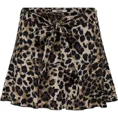 ONLY Jupe 'ONLPoptrash' beige / marron / brun foncé / noir