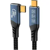 PremiumCord Câble USB , version 2.0 USB4, 80 Gbit/s, 16K à 60 Hz, 240 W, compatible Thunderbolt 5, longueur 1,2 m