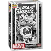 Funko POP! Captain America Marvel Comic Covers Figure Blanc,Gris,Multicolore Enfants