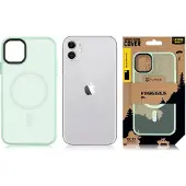 Tactical MagForce Hyperstealth Cover for iPhone 11 Vert Plage (Apple iPhone 11), Coque pour téléphone portable, Transparent, Vert