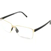 Porsche Monture de Lunettes - - P8313-B - Doré - Métal - Ø 55 mm