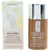 Clinique Even Better Makeup SPF 15 Evens and Corrects fond de teint correcteur SPF 15 teinte CN 113 Sepia 30 ml