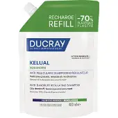PIERRE FABRE DERMO KOSMETIK - Geschäftsbereich: AVENE - DUCRAY - A-DERMA - RENE FURTERER Kelual Squanorm Shampooing Régulateur Anti-pelliculaire Eco-Recharge 400 ml Shampooing