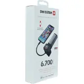 Swissten 2in1 Apple watch MFI Power Bank 6700mAh Li-Pol 5V 22013980