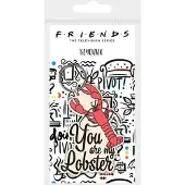 Pyramid FRIENDS - You are my Lobster - Porte-clés en caoutchouc, Autres accessoires gaming, Multicolore
