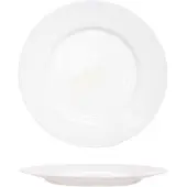 Arcoroc Everyday Uni Assiette plate 19 cm, verre trempé, Blanc, compatible lave-vaisselle &amp; micro-ondes, 6 pcs.
