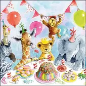 Ambiente Serviette 33cm Party animals