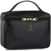 GUESS Nohea Accessories, Synthetic Leather, Textile Bag, Cosmetics, Black, Trousse de toilette, Noir