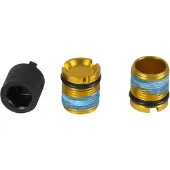 Look X-track Race Car Ti Spindle Cap Kit Doré