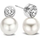 Ti sento Boucles d'oreilles en argent avec zircone 7590PW