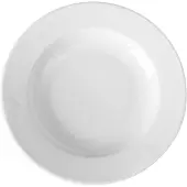 Hendi Assiette à pâtes creuse en porcelaine blanche | 22 cm (12 pièces)