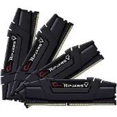 G.Skill Ripjaws V - DDR4 - 64 GB: 4 x 16 GB - DIMM 288-PIN - 3200 MHz / PC4-25600 - CL16 - 1.35 V - ungepuffert - non-ECC - Classic Black (F4-3200C16Q-64GVK)