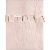 Babys Only Drap berceau Calm vieux rose - avec volant