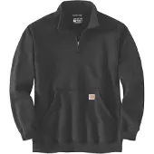 Carhartt Quarter-Zip, sweat-shirt ,Gris Foncé ,M