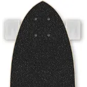 Street Surfing Cut Kicktail 36´´ Iceberg Longboard Noir