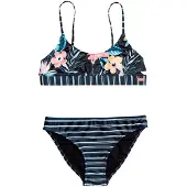 Roxy Bikini Flower And Bralette