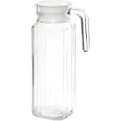 Olympia Pichet en verre avec couvercle, 1 litre (6 pièces)