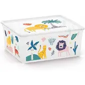 Keter Boîte de Rangement C-Box Style Wild Animals 18L