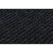 Rugsx Paillasson antidérapant pour les mètres courants GIN 2057 Liverpool extérieur, intérieur, sur caoutchouc - anthracite 100 cm 100x460 cm
