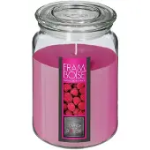 Atmosphera Bougie Parfumée Framboise Pot en verre 510 G