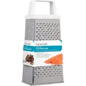 Kitchencraft Râpe À Fromage De 4 Côtés, Acier Inoxydable, 21 Cm De Haut - Argent