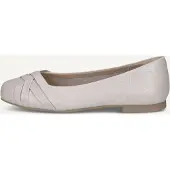 Caprice Ballerines blanc perle