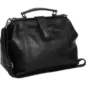 The Chesterfield Brand sac à main sac à épaule bandoulière Shaun Doctor Bag Black noir