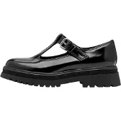 Tamaris Chaussure basse 'Mokassins mit Riemen' noir