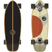 Slide CMC 31 pouces, planche de surfskate Dawn, couleur dorée. Taille unique