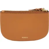 Fossil sac d’accessoires Polly Zip Pouch Camel marron clair