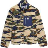 Superdry Veste en polaire 'TERRAIN' beige / marine / rouille / olive