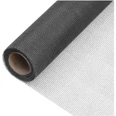 vidaXL Moustiquaire en fibre de verre 80x500 cm noir