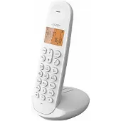 Logicom Téléphone sans fil Iloa 155T avec répondeur Blanc