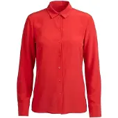 Posh Gear Chemisier 'Seidenbluse Collettoseta' rouge foncé