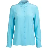 Posh Gear Chemisier 'Seidenbluse Collettoseta' aqua