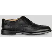 Solari Milano Chaussure à lacets 'Brogue' noir