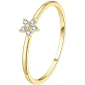 Dear Me Bague 'Bloom Ring' or