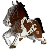 Eugy le cheval. Casse-tête écologique en 3D